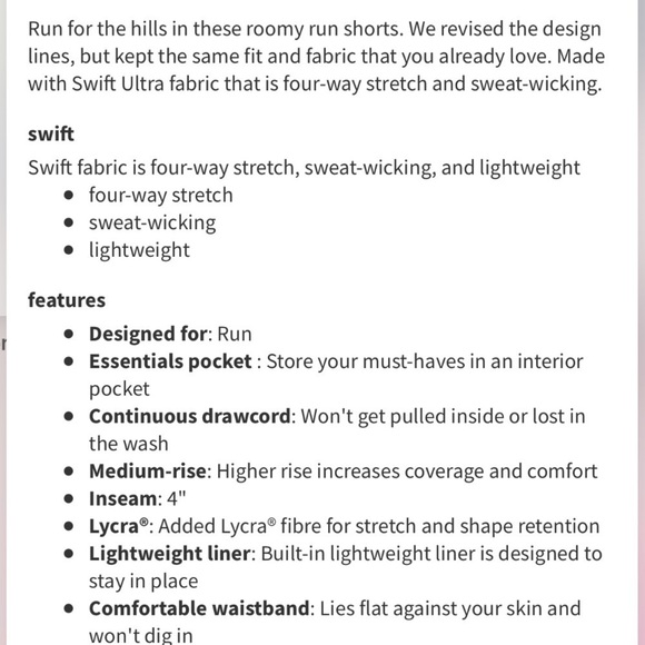 Lululemon Tracker Shorts in Paint Storm Harbor Blue Multi 6 - Picture 3 of 6